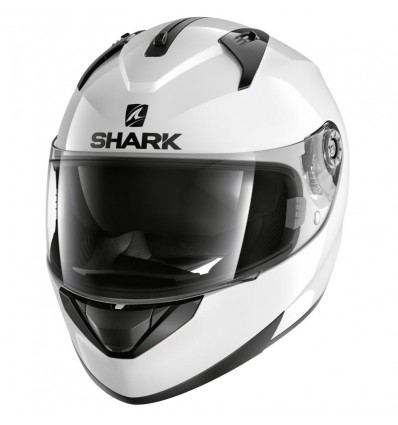 Casco Shark Helmets Ridill monocolore bianco lucido