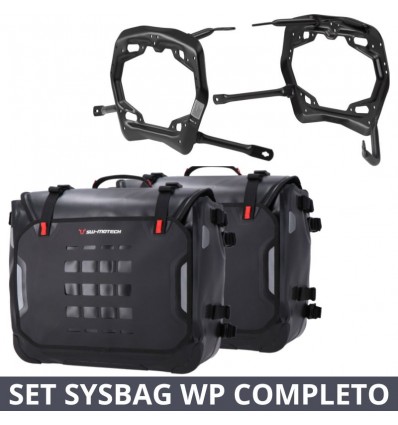Kit borse SW-Motech Sysbag WP L per Honda NC 750X e NC 750S 16-20