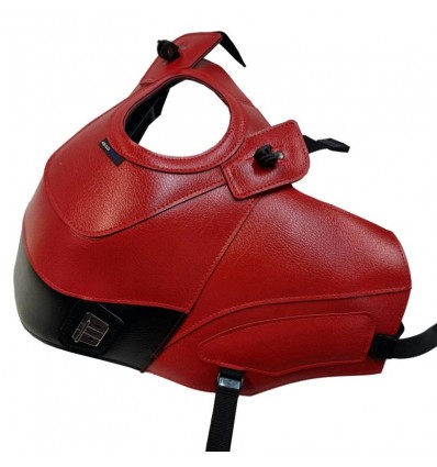 Copriserbatoio Bagster per Ducati Multistrada V2 in similpelle rosso e nero