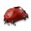 Copriserbatoio Bagster per Ducati Monster 600-1000 e S4, S2R, S4R 00-08 in similpelle rosso e bianco