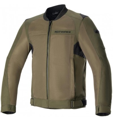Giacca da moto Alpinestars Luc V2 Air Jacket verde militare