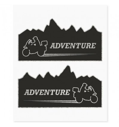 Set adesivi serie Adventure Stickers - Mountain
