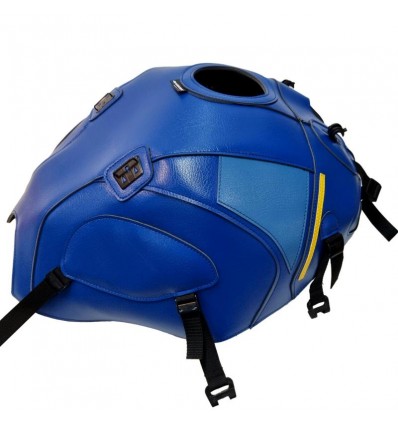 Copriserbatoio Bagster per Yamaha XSR 900 dal 2022 in similpelle blu e azzurro