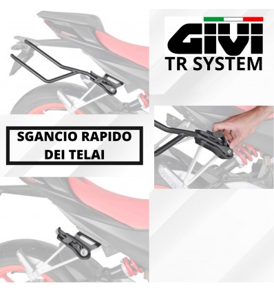 Telaietti Givi Remove-X per Honda CB 1000R dal 2018