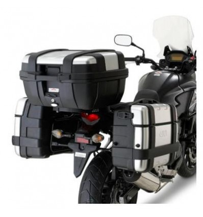 Portavaligie laterale Givi PL1121 Monokey per Honda CB500X 13-16