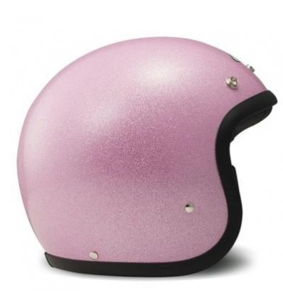 Casco DMD Helmets serie Vintage Glitter pink
