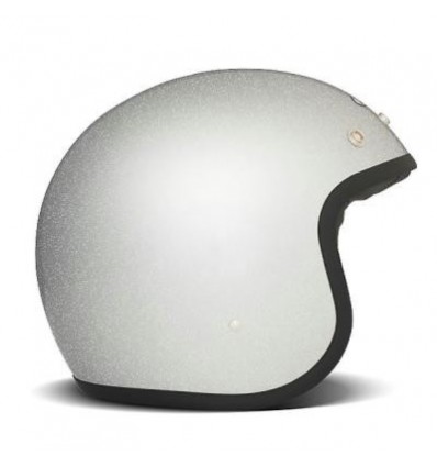 Casco DMD Helmets serie Vintage Glitter Silver