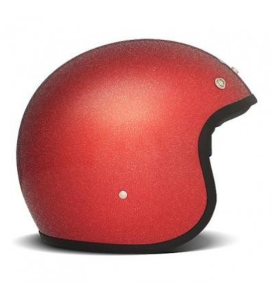 Casco DMD Helmets serie Vintage Glitter Red