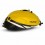 Copriserbatoio Bagster per Yamaha XJR 1300 02-14 similpelle giallo surf, nero e triangolo bianco