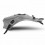 Copriserbatoio Bagster per Ducati Multistrada 1200 10-14 in similpelle grigio