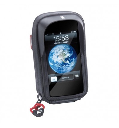 Porta Smartphone e iPhone Givi S951 a sgancio rapido per manubrio moto