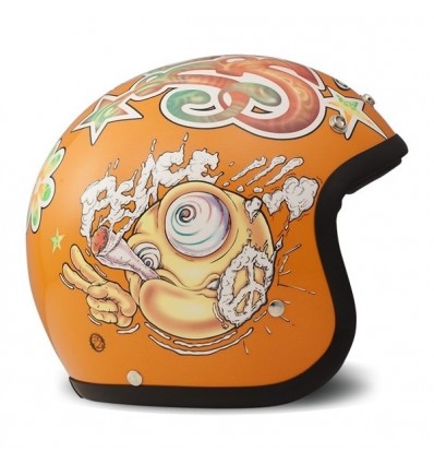Casco DMD Helmets serie Vintage grafica RocknRoll