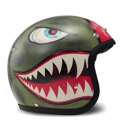 Casco DMD Helmets serie Vintage grafica Shark