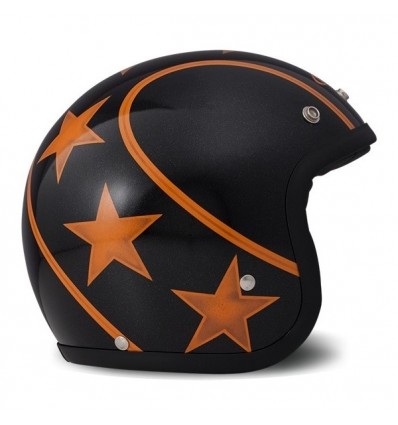 Casco DMD Helmets serie Vintage grafica Stunt Orange