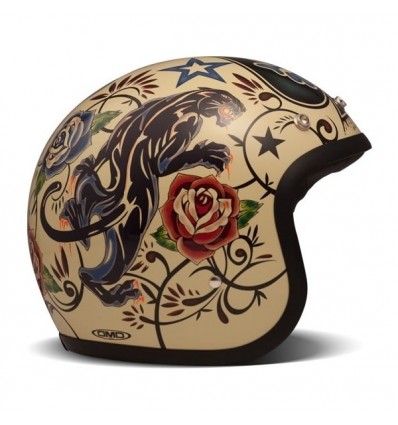 Casco DMD Helmets serie Vintage grafica Tattoo
