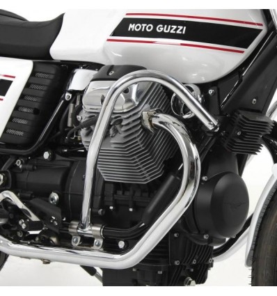 Paramotore Hepco & Becker per Moto Guzzi V7 cromato