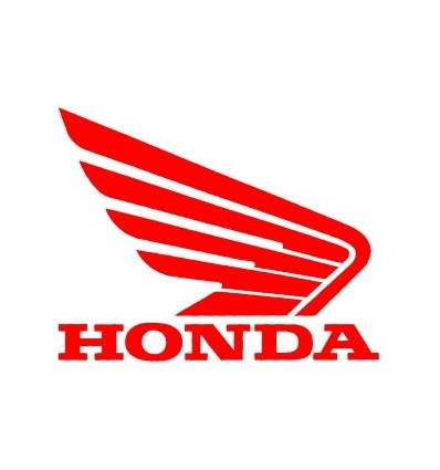 Adesivo ala Honda rosso cm 9
