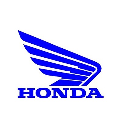 Adesivo ala Honda blu cm 12