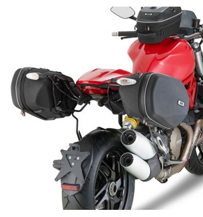 Telaietti laterali Givi TE7404 per borse morbide su Ducati Monster 1200