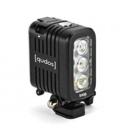 Torcia a led Qudos Action Light nera per GoPro e altre action camera