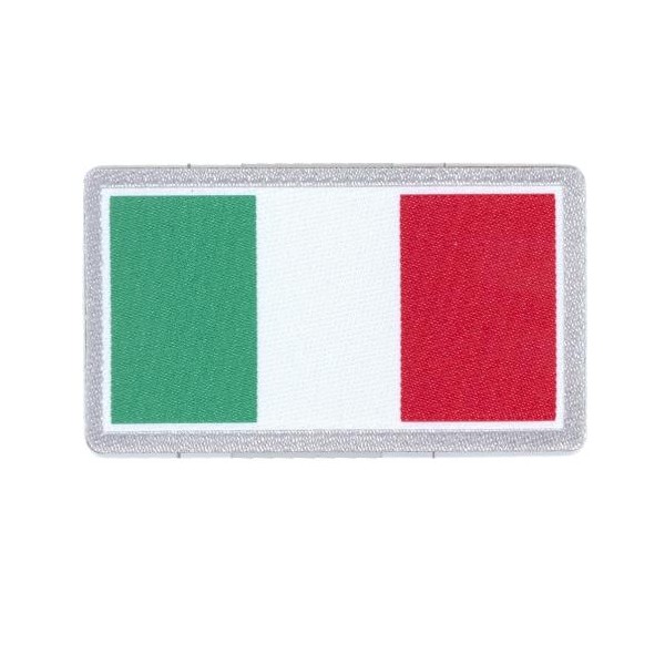 Patch adesiva in tessuto con bandiera Italia - Magazzini Rossi