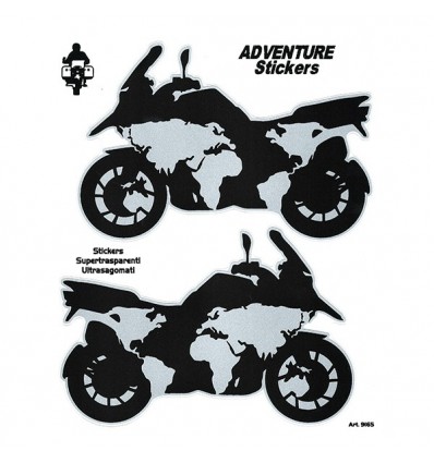 Adesivo per moto Adventure Stickers