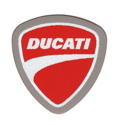Patch adesiva in tessuto con logo Ducati