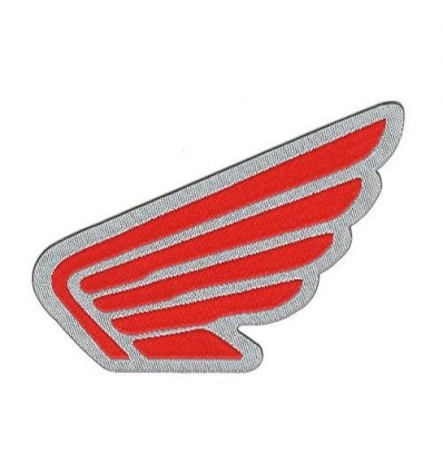 Patch adesiva in tessuto con logo ala Honda - Magazzini Rossi