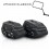 Valigie laterali in pelle Hepco & Becker Buffalo Big Custom 35 litri nere attacco classico