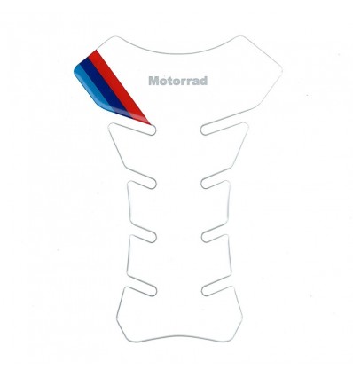 Protezione paraserbatoio lunga trasparente logo Motorrad