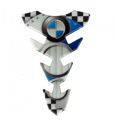 Protezione paraserbatoio lunga logo BMW