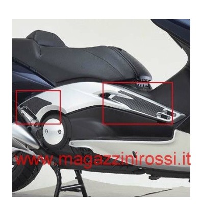 Protezioni adesive laterali Yamaha T-Max 500 01-07 carb