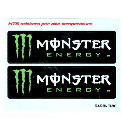 Adesivi per alte temperature e marmitte logo Monster Energy