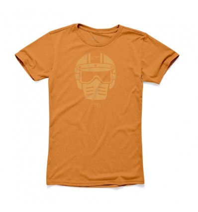 T-Shirt Alpinestars grafica Visor Tee arancio