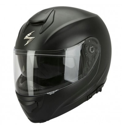 Casco Scorpion Helmets apribile EXO 3000 nero opaco