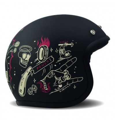 Casco DMD Helmets serie Vintage grafica Born Free