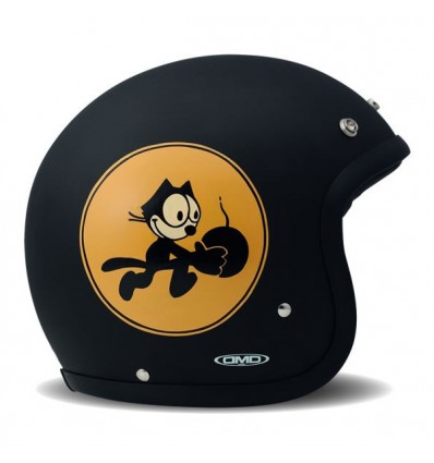 Casco DMD Helmets serie Vintage grafica Felix