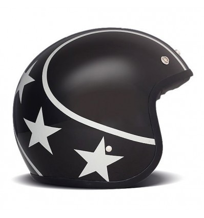 Casco DMD Helmets serie Vintage grafica Stunt Silver