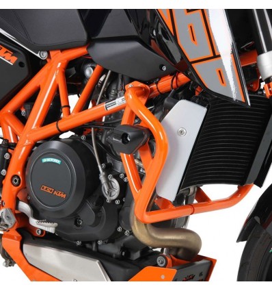 Paramotore arancione Hepco & Becker per KTM 690 Duke dal 2012