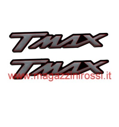 Adesivi scritta T-Max resina 3D cm 14
