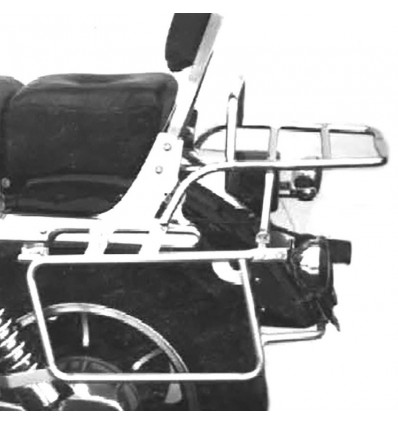 Portapacchi e telai laterali Hepco & Becker cromati per Kawasaki VN 1500