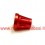 Coprimozzo in alluminio per Yamaha T-Max 500 01-07 rosso