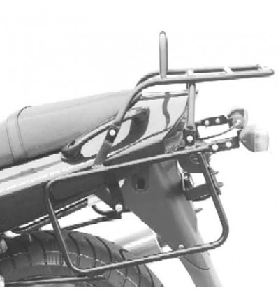 Portapacchi e telai laterali Hepco & Becker neri per Suzuki GSF 1200 S/N Bandit 96-00