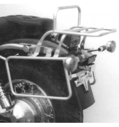 Portapacchi e telai laterali Hepco & Becker cromati per Suzuki VS 1400 Intruder 87-96