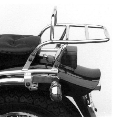 Portapacchi cromato Hepco & Becker Rear Rack per Suzuki VS 1400 Intruder 87-96 sissybar originale