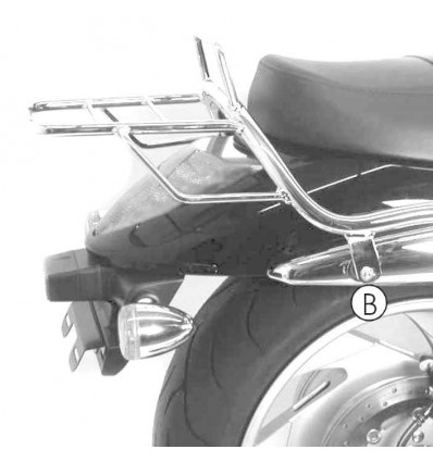Portapacchi cromato Hepco & Becker Rear Rack per Suzuki M1800 (VZ) R Intruder dal 2006