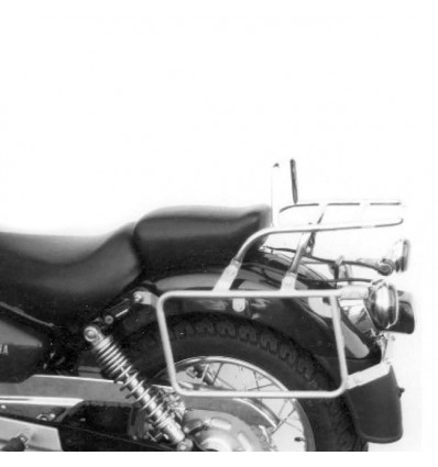 Portapacchi e telai laterali Hepco & Becker cromati per Yamaha XV 125 Virago 97-02