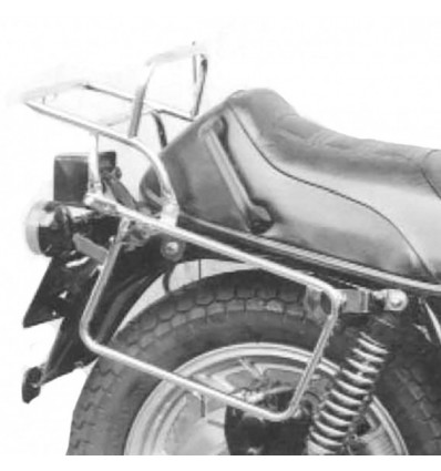 Portapacchi e telai laterali Hepco & Becker neri per Yamaha XS100S 81-82