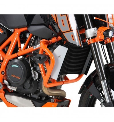 Paramotore arancio Hepco & Becker per KTM Duke 390