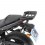 Portapacchi nero Hepco & Becker Easy Rack per Suzuki SV 650 dal 2016